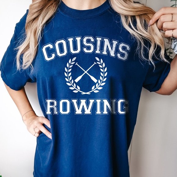 Cousins Rowing Cousins Beach The Summer I Turned Pretty Team shirt Cousins tee - Picture 1 of 3